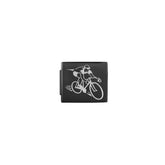 Nomination COMPOSABLE GLAM SYMBOLE Element aus Edelstahl, schwarz/matt (23_(Radfahrer))